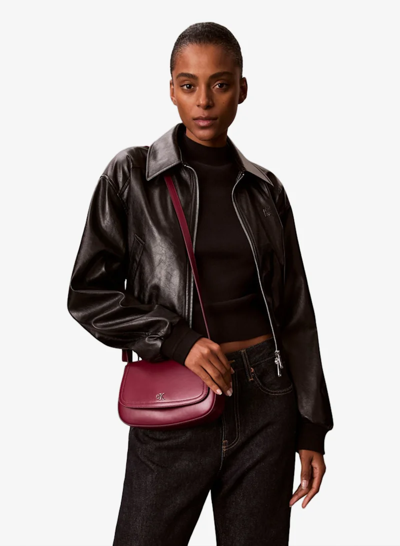 CALVIN KLEIN  Monogram Flap Camera Bag for Women | Best Price UAE